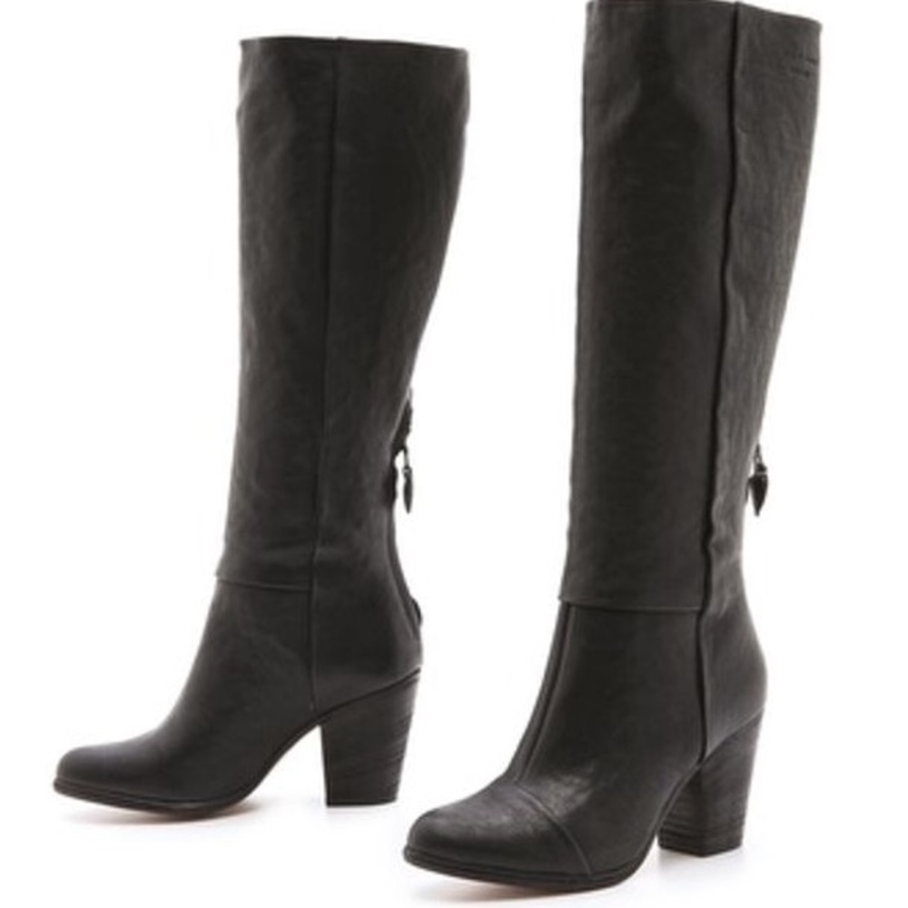 Rag & Bone Newbury Leather Knee Boot